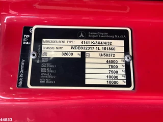 Mercedes-Benz Actros 2007 - 4141 8x4 Kroll Saug/Spul aufbau image 25