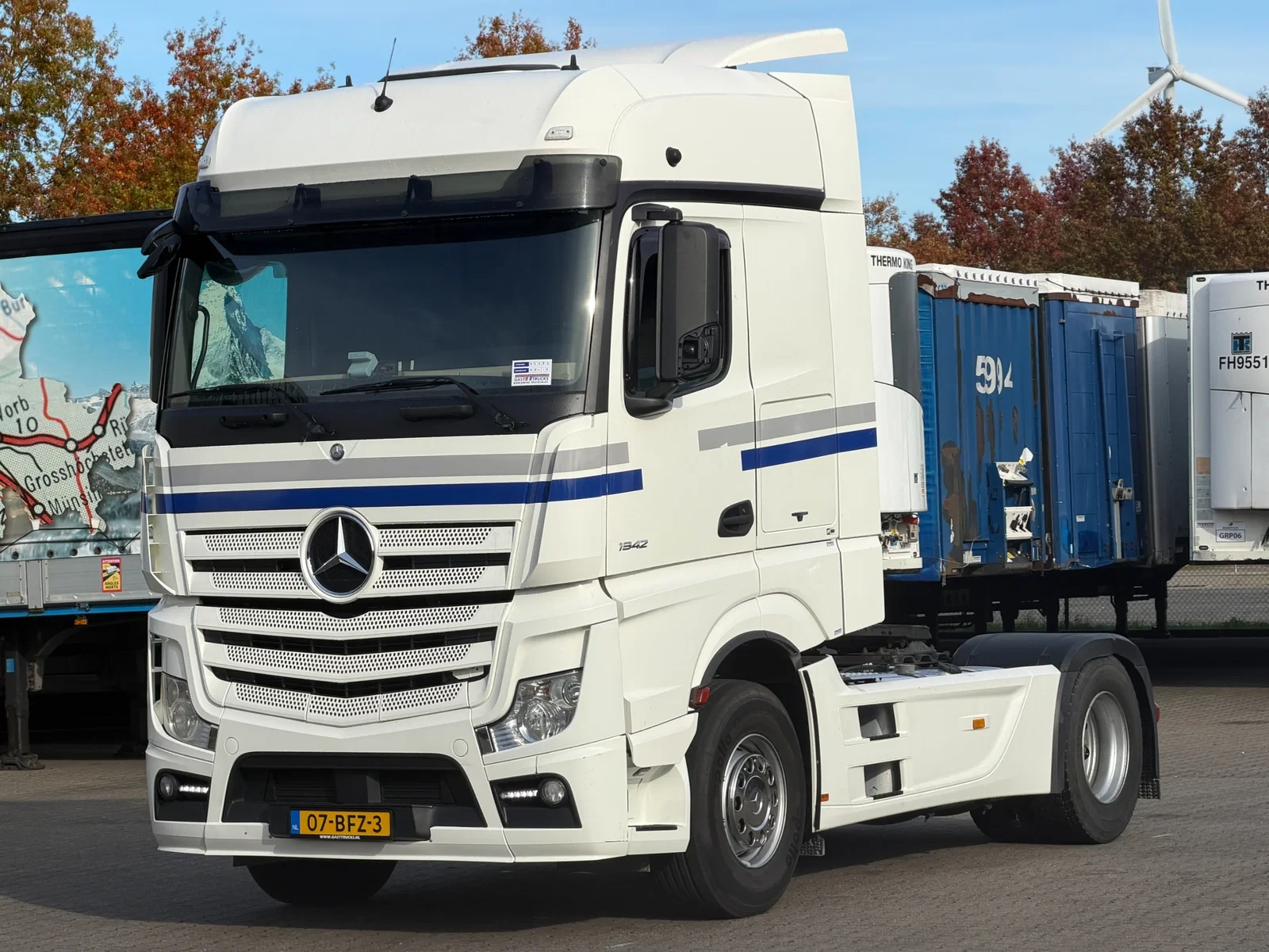 Mercedes-Benz Actros 2015 - 1942 Full Spoiler 2 Tank *NL-Truck* afbeelding 1