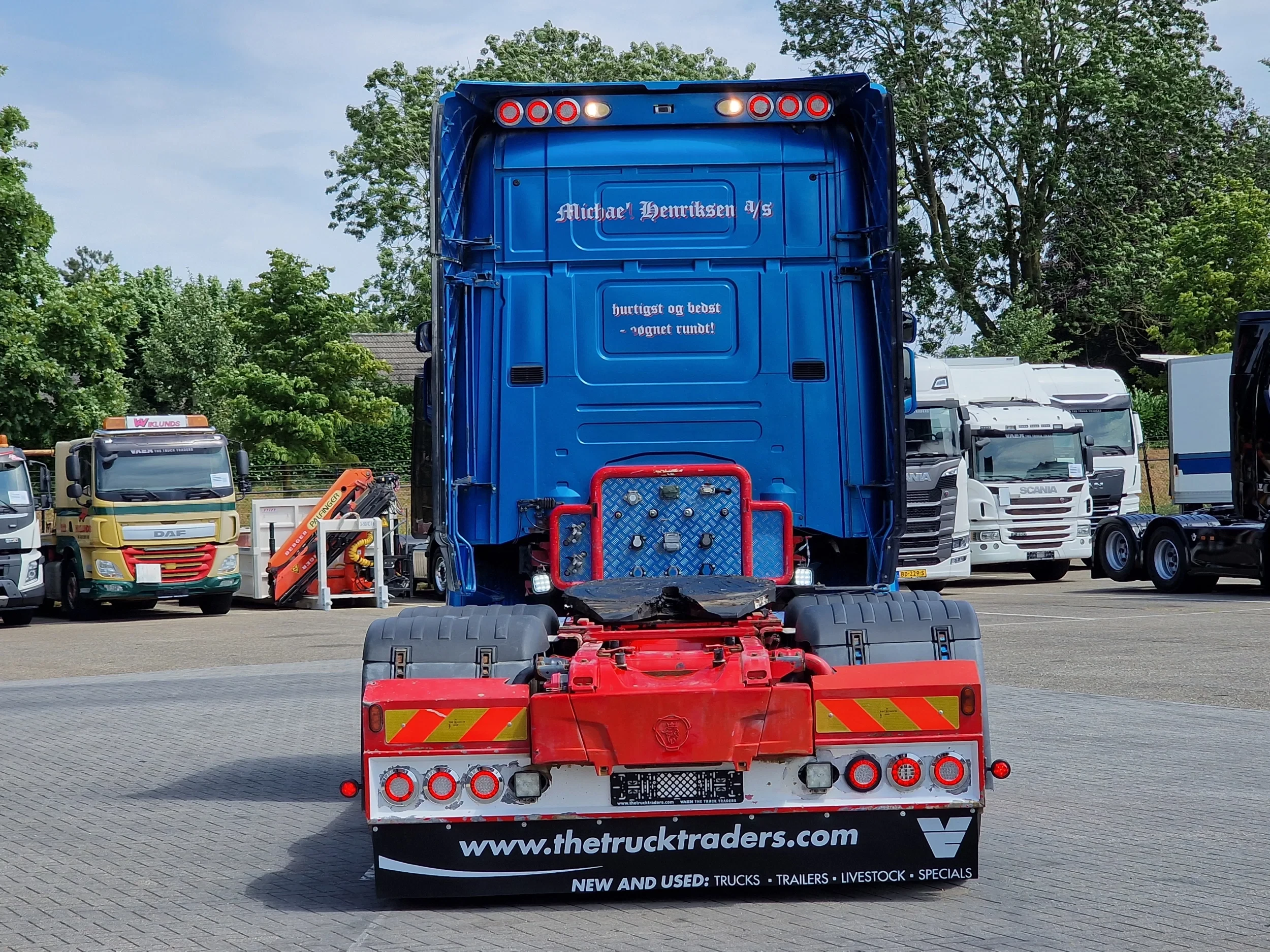 Scania R 2014 - R580 V8 Topline 6x4 - PTO/Hydraulic - Retarder - 3.10 WB - Full air - HUB reduction obrázek 5