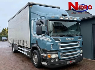 Scania P 2006 - P270 Schuifzeil I Manual I AC I 1500 KG Dhollandia LBW I Loading space L730 B245 H265 te koop