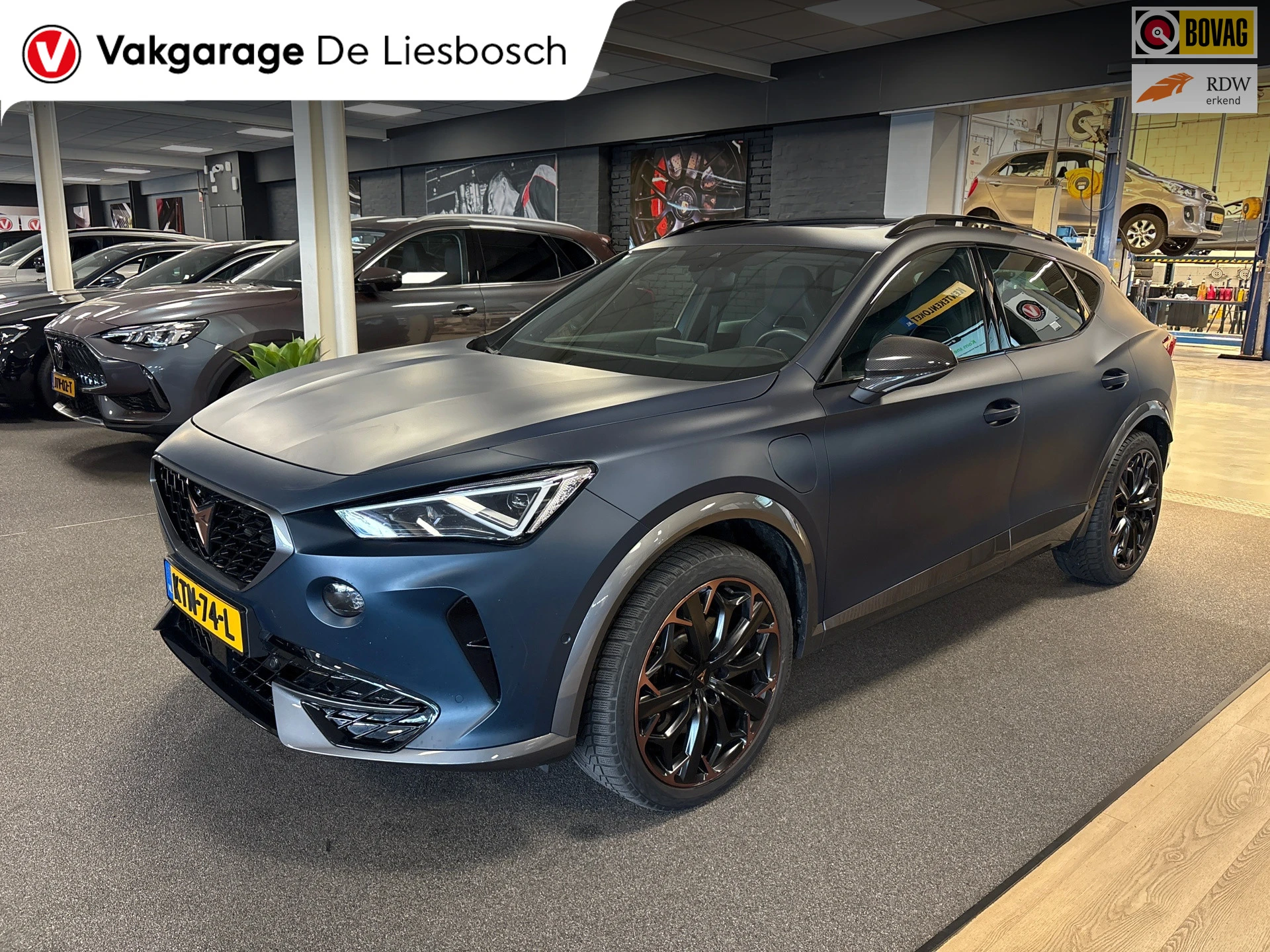 CUPRA Formentor 2024 - 1.4 e-Hybrid VZ Copper Edition/pano/memory/apple/beats/carbon/camera afbeelding 1
