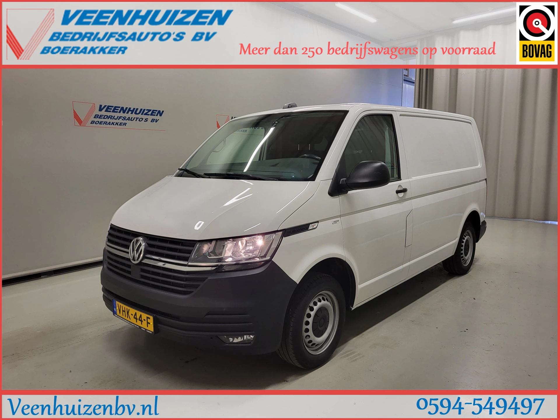 Volkswagen Transporter 2021 - 2.0TDI 110pk Euro 6! afbeelding 1