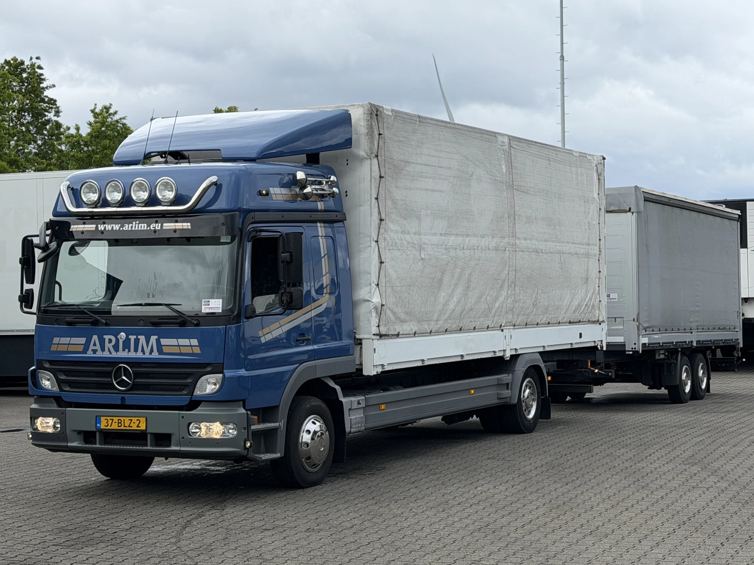 Mercedes-Benz Atego 2008 - 1229 Combi met Borden / Euro 4 / Manual / 6 Cilinder obrázek 1