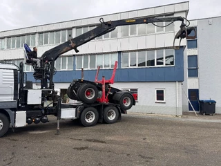 MAN TGS 2012 - 33.480 6X4 + HIAB 251S.82 + TRAILER 2 AXLE KRAEMER imagen 5