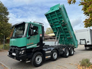 Renault C480 2020 - 8X4 MEILLER STAHL 3-S.-Kipper Intarder E6D BORDMATIK afbeelding 2 miniatuur
