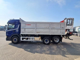 Scania G 2020 - G500 6x2 - Tipper + Palfinger epsilon M110L - Retarder - HUB reduction - Full air immagine 6