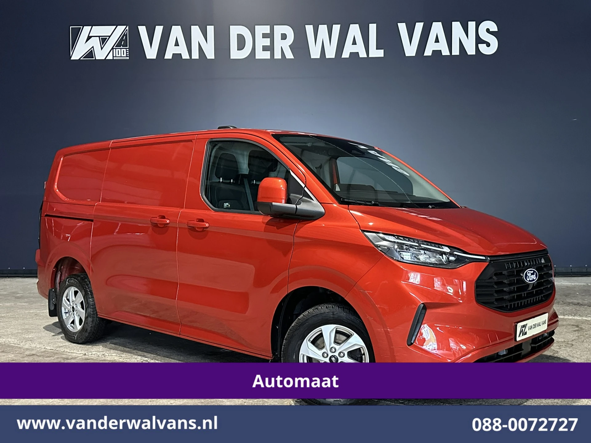 Ford Transit Custom 2024 - 2.0 TDCI 136pk Automaat L1H1 Euro6 Airco | Camera | Navigatie | LED | LM Velgen | Apple Carplay afbeelding 1