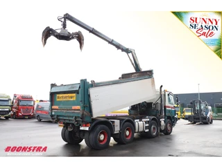 Ginaf X 4241 S 2009 - 8X4 Kipper HMF 1643 Z2 Kran Euro 5 image 3 miniature