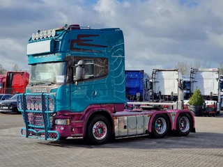 Scania R620-V8 2014 - Topline 6x4 - Manual gearbox - Retarder - Custom interior - Bild 3 Miniaturansicht