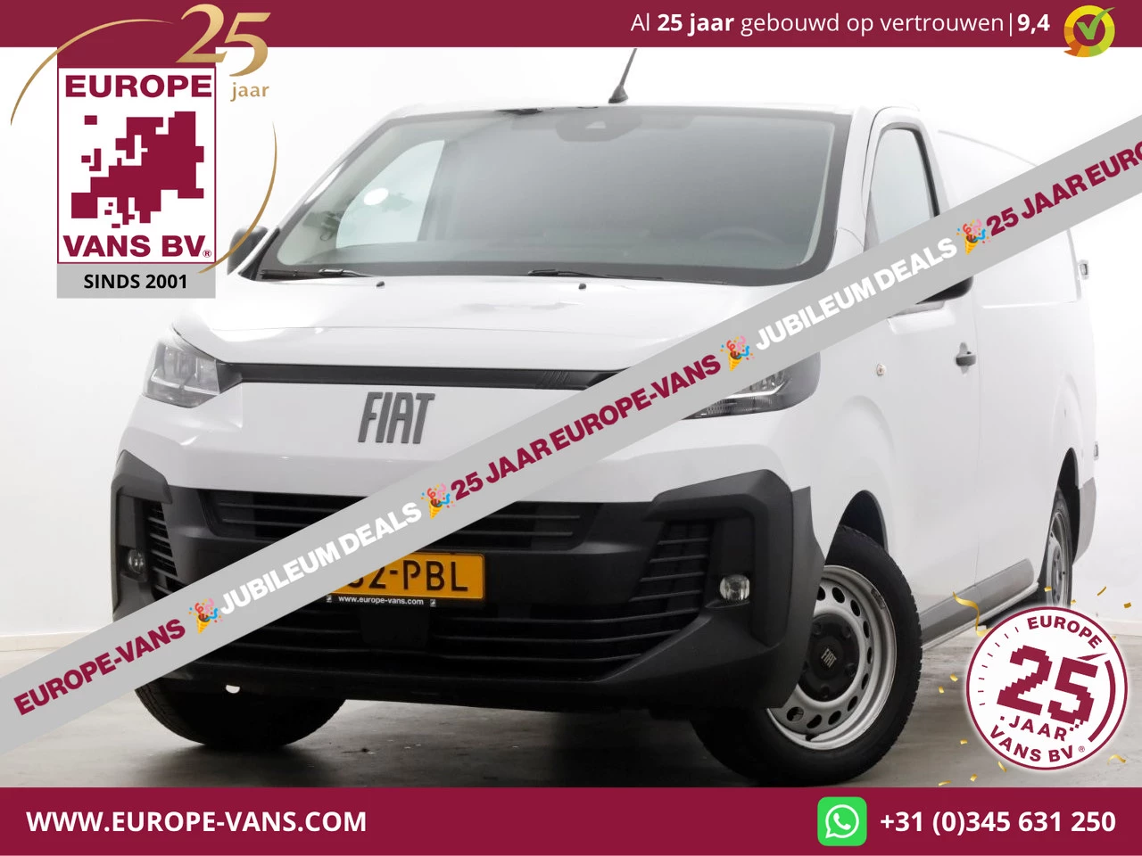 Fiat Scudo 2024 - 2.0 Diesel 145pk Automaat L3 Airco/Navi/Camera 09-2024 imagem 1