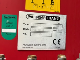 DAF FAN 75 CF 310 Euro 5 Palfinger 36 Tonmeter laadkraan + Fly jib 2008 - N/A image 30