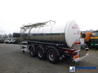 Fruehauf Food tank inox 30 m3 / 1 comp 1993 imagen 3 miniatura