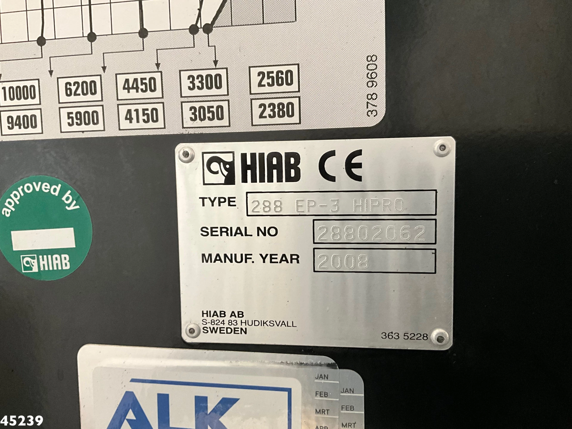 Ginaf X 3232 S Euro 5 Manual Hiab 28 Tonmeter laadkraan 2009 afbeelding 27
