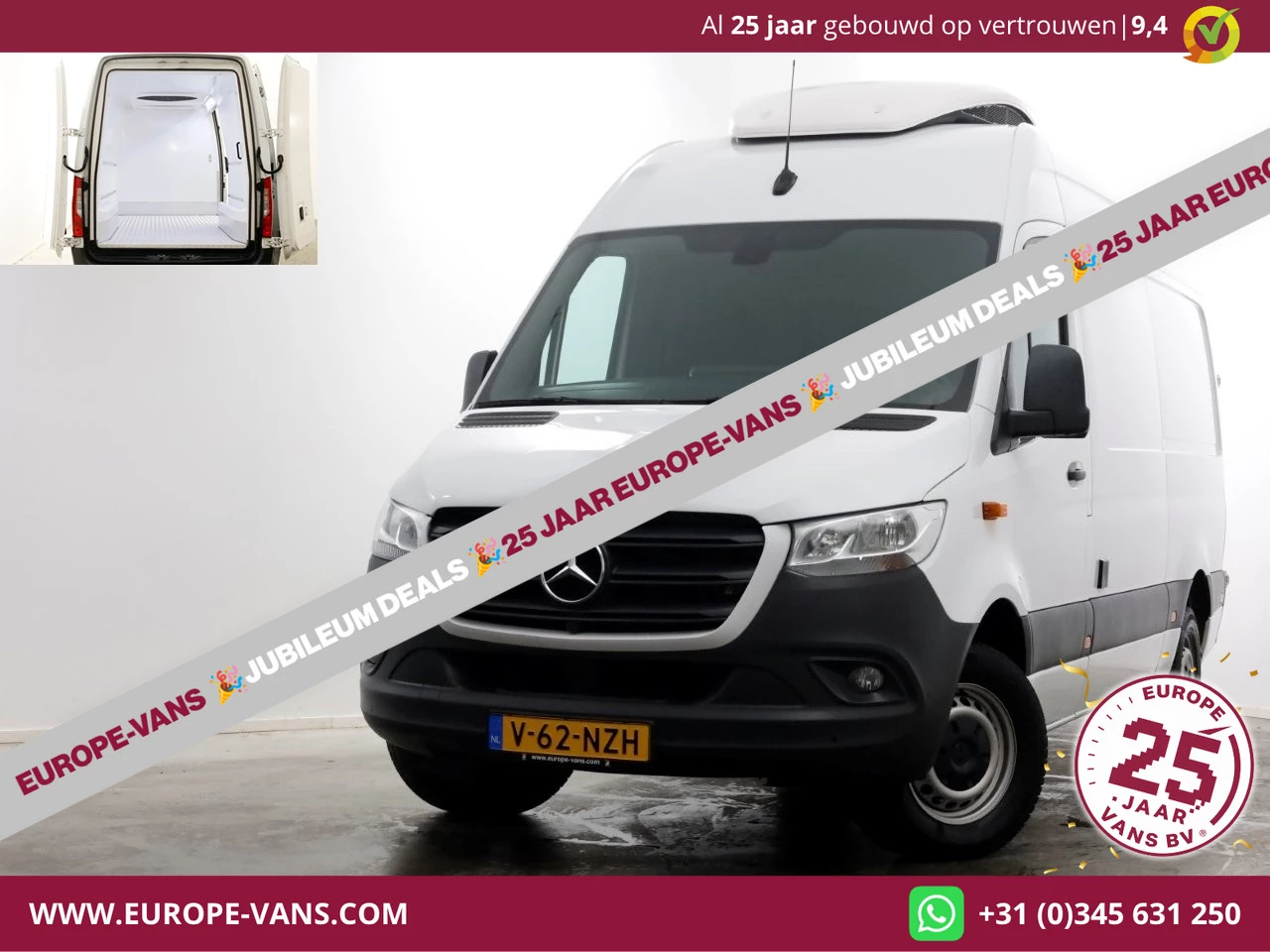 Mercedes-Benz Sprinter 2020 - 316 CDI 163pk RWD L2H2 Kerstner Koelwagen 12V + 230V Nachtstekker 05-2020 immagine 1