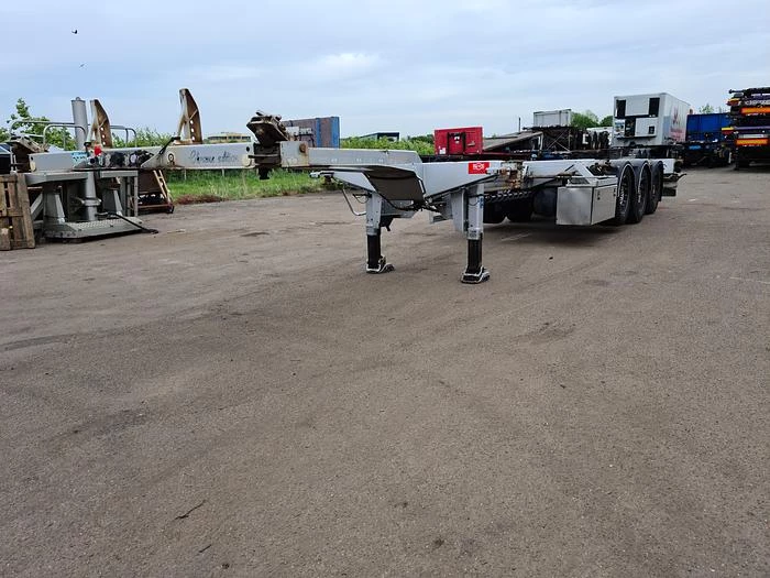 Pacton TE3 | 3 AXLE SAF DISC | CONTAINERCHASSIS | MULTI | ALL CONNECTIONS | financiering mogelijk.| new apk. 2016 obrázek 8