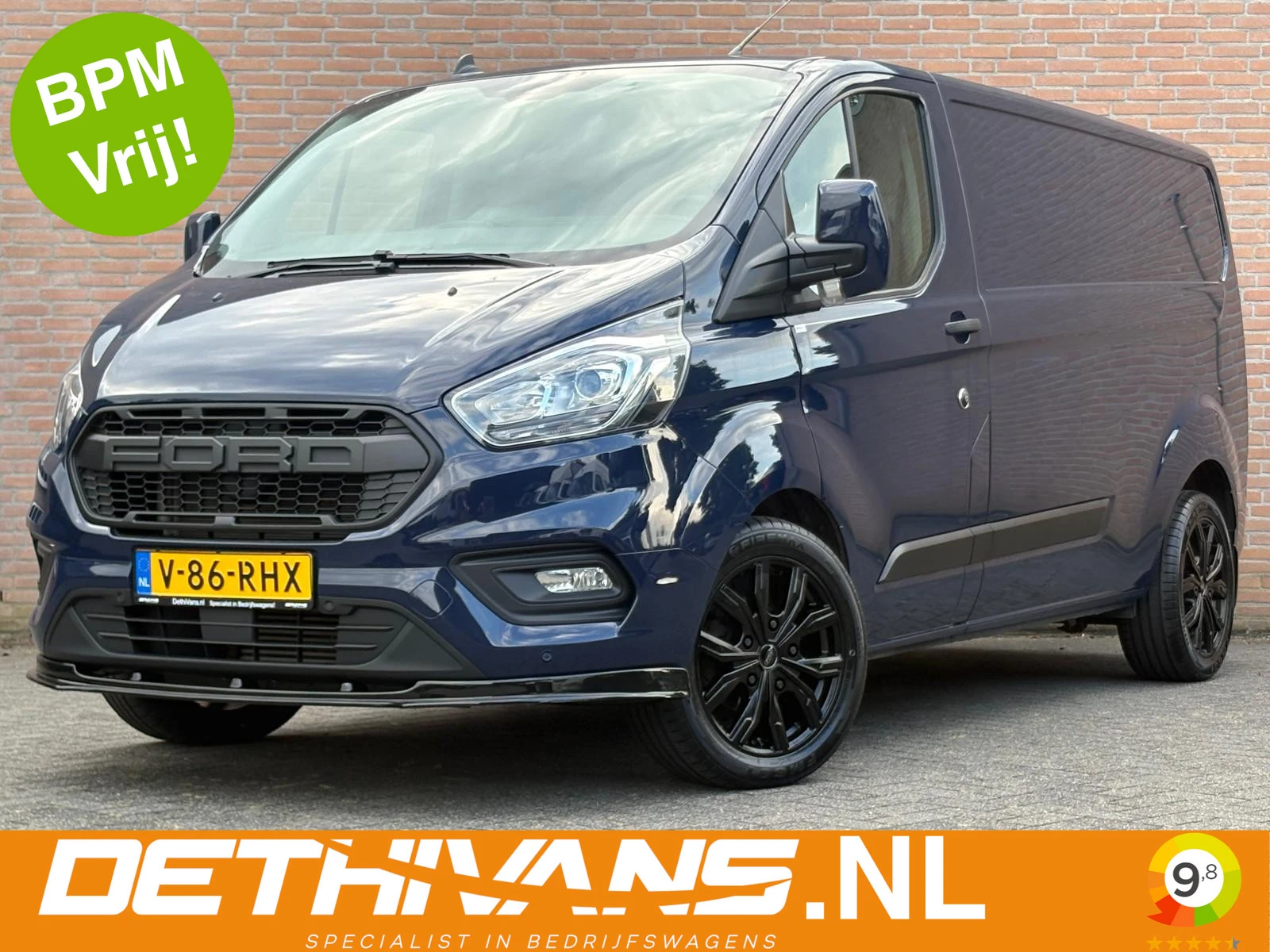 Ford Transit Custom 2022 - 2.0TDCI 130PK Automaat Lang / Carplay / Cruisecontrol / Euro6 afbeelding 1