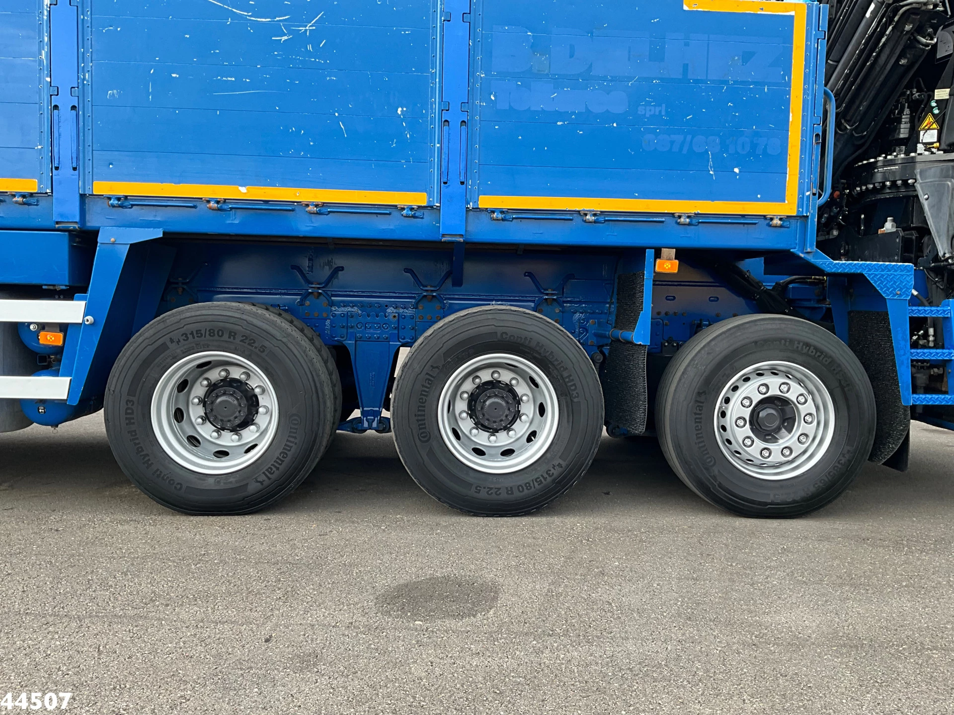 Volvo FMX 450 8x4 Hiab 63 Tonmeter laadkraan + Fly-Jib 2013 afbeelding 12