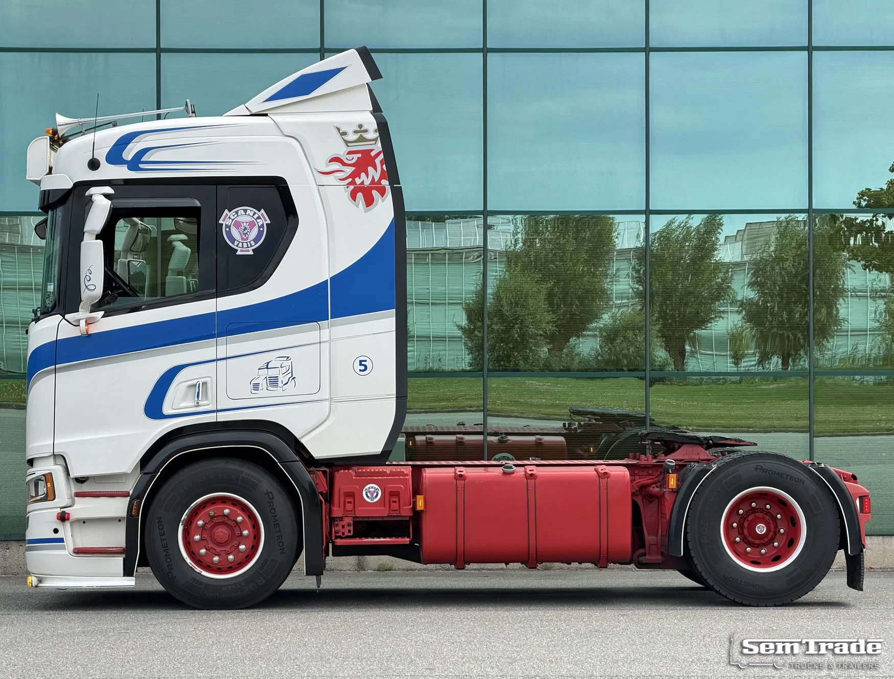 Scania R 2017 - R410 NGS FULL AIR RETARDER 2X TANKS 4-POINT AIR SUSPENSION BELGIUM-TRUCK SUPER CONDITION immagine 2