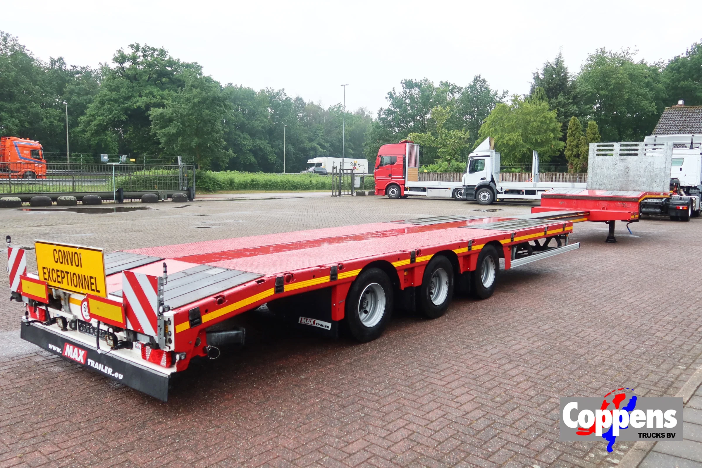 Trailer 2023 - Max 100-F-S43-1AAF Uitschuifbaar 450cm afbeelding 1