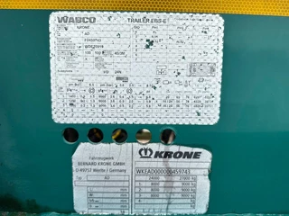 Krone AD, 20 Ft Container, Lift-Axle, Perfect !!! 2010 - N/A bild 13