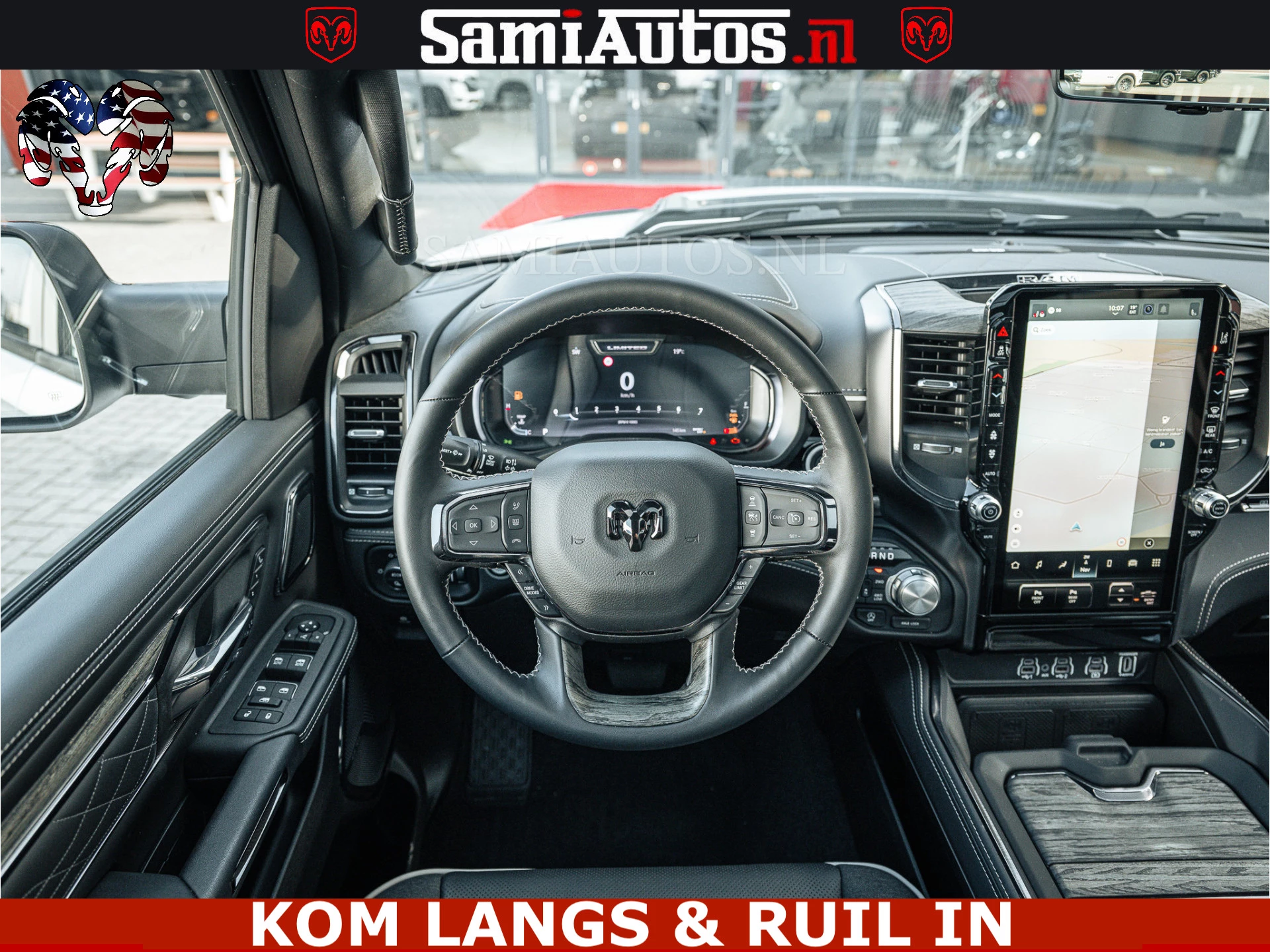 Dodge Ram Pick-Up 2024 - Limited Night 540HP 706Nm | Massage + Full Option | De Meest Luxe en Volle in zijn Klasse | obrázek 20