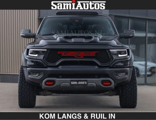 Dodge Ram Pick-Up 2024 - TRX HELLCAT | 6.2 V8 712PK SUPERCHARGER | RODE STIKSELS | FULLY LOADED | CARBON | afbeelding 2 miniatuur