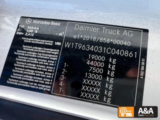 Mercedes-Benz Actros 2022 - 1845 LS afbeelding 3 miniatuur
