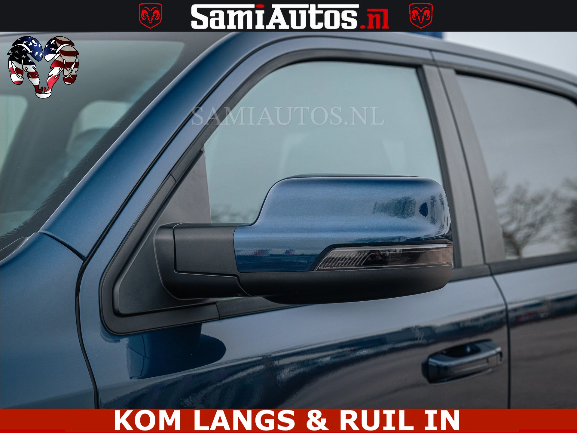 Dodge Ram Pick-Up 2024 - SPORT | 5.7 V8 4x4 HEMI | PANORAMA DAK | GROOTSCHERM 12 INCH | LPG | Patriot Blue immagine 66