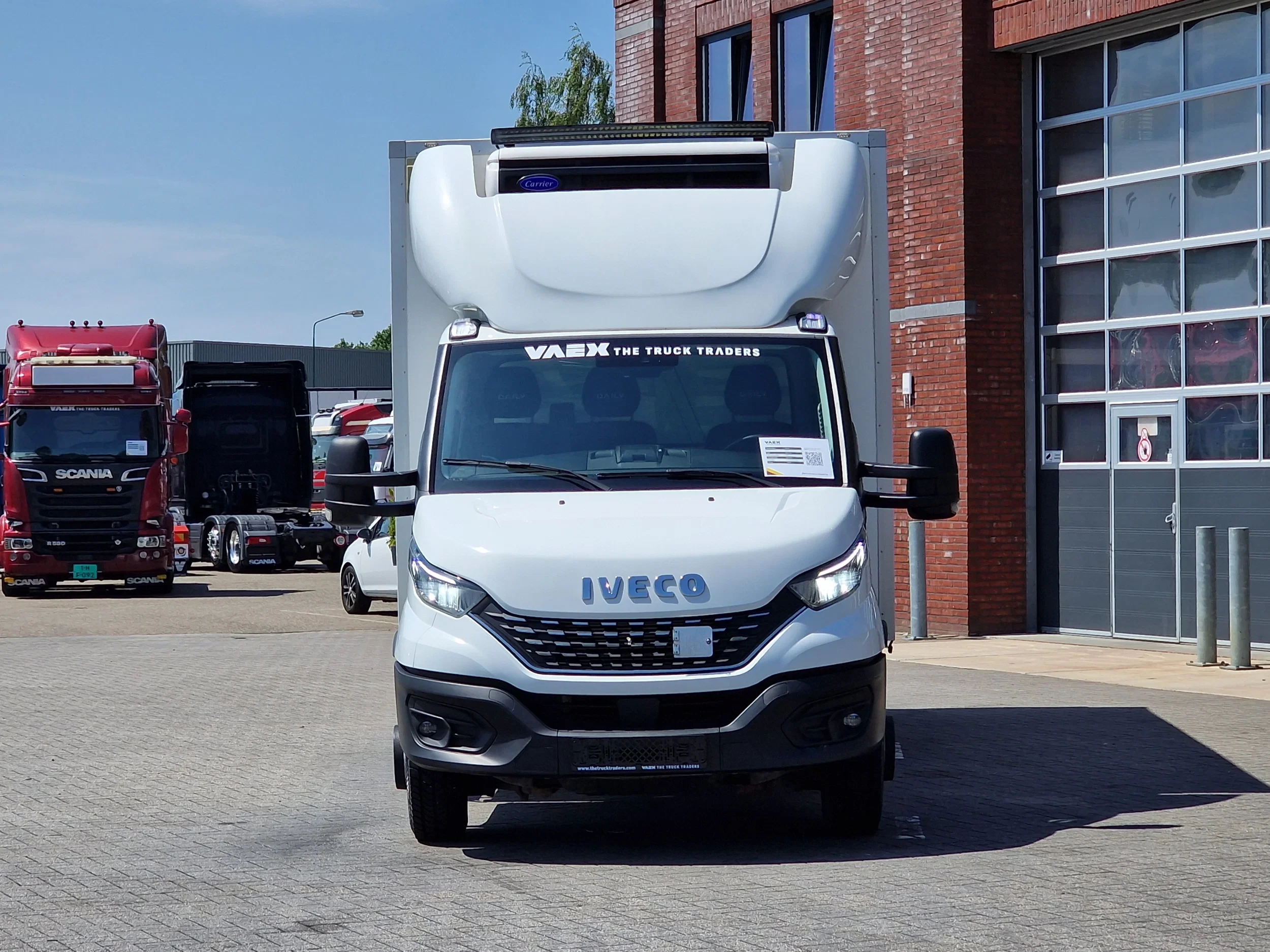 Iveco Daily 2021 - 72C210 - Carrier 600 Frigo - Zepro loadlift - Automatic gearbox - Camera image 2