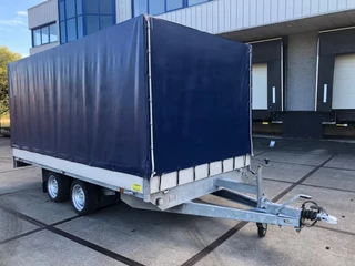 Eduard N/A 2007 - Autotransporter - Tandem As Aanhangwagen Zeil, WV-SF-25 obrazek 1