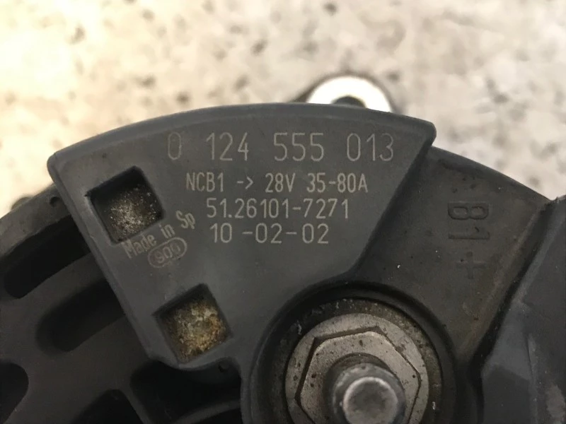 MAN - 51.26101-7271 DYNAMO 28V-80A D0834-D0836 Bild 4