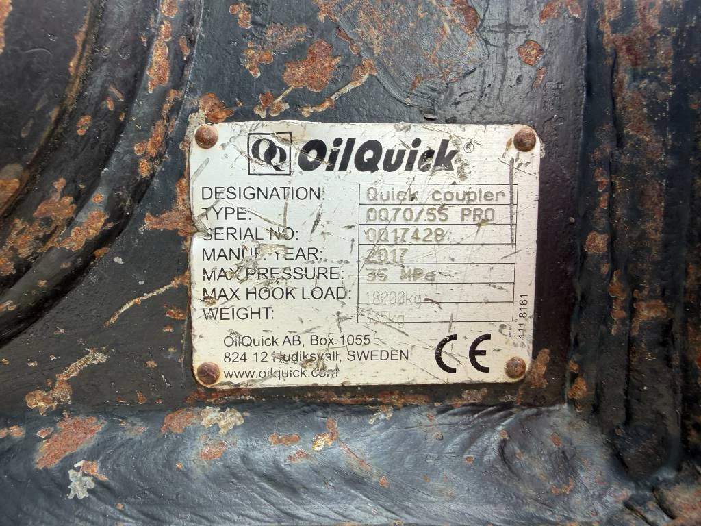 OilQuick 2017 - OQ70/55 - 329D / 329E / 330F immagine 16