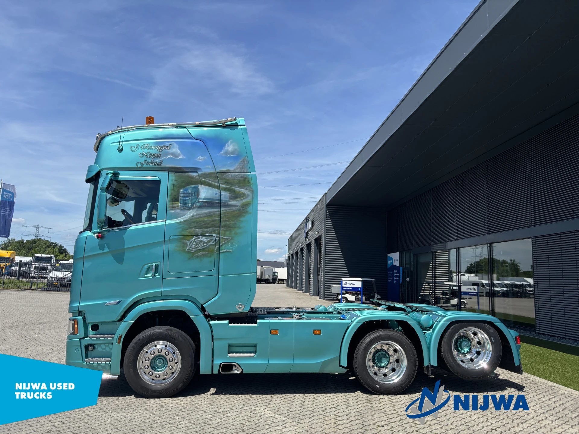 Scania S 2022 - 660 6x2 Showtruck V8 + Schuifschotel immagine 17