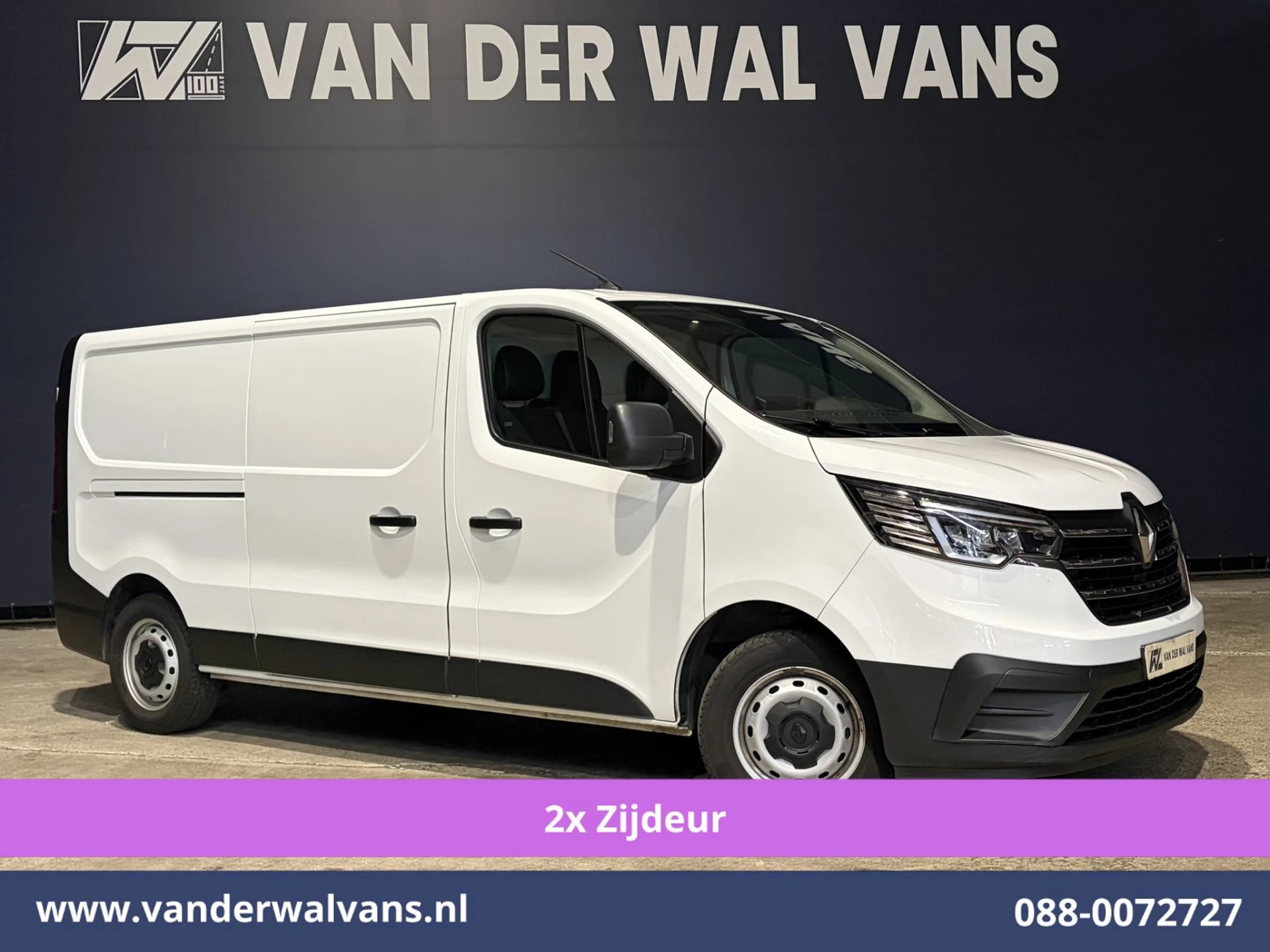 Renault Trafic 2023 - 2.0 dCi 131pk L2H1 Euro6 Airco | 2x zijdeur | LED | Apple Carplay | Cruisecontrol afbeelding 1