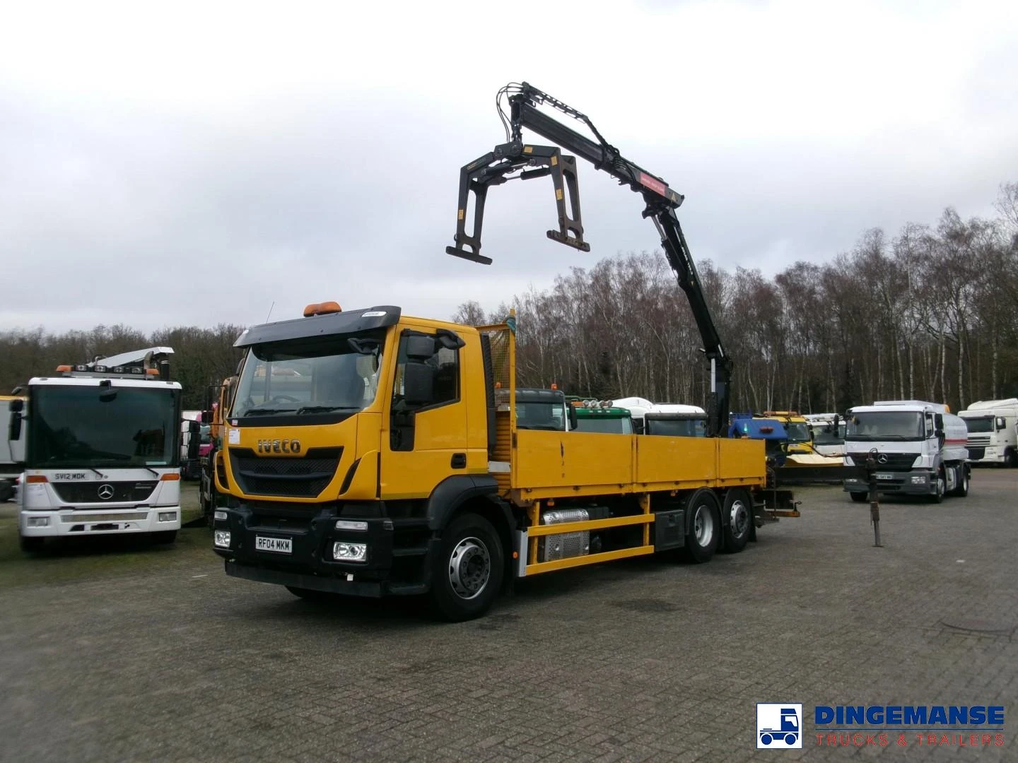 Iveco Stralis 2015 - 310 6x2 Euro 6 + Atlas 129.3V A11 crane imagen 1