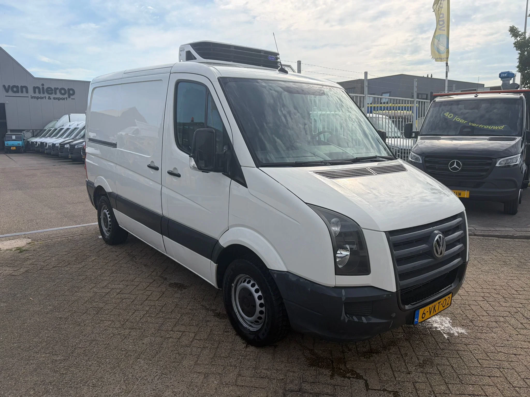 Volkswagen Crafter 2011 - 2.5TDI L1H1 Koelwagen +220V Stekker Carrier Trekhaak Airco Cruisecontrol imagen 3