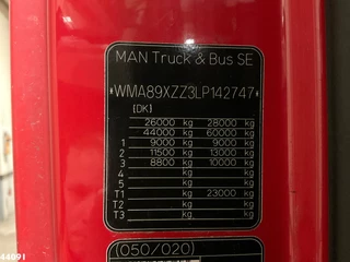 MAN TGX 2020 - 28.510 HMF 50 Tonmeter laadkraan + Fly-Jib zdjecie 29