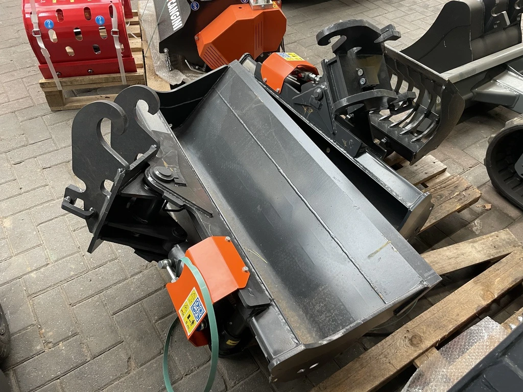 Cangini kantelbak 100 / 120 cm NIEUW voor minigraver 2025 afbeelding 1