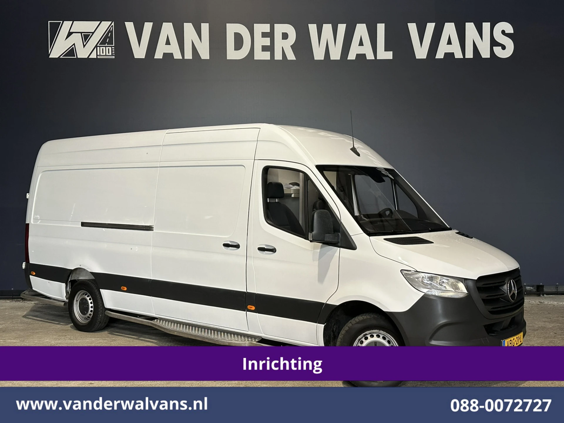 Mercedes-Benz Sprinter 2019 - 311 CDI Automaat L3H2 *PostNL inrichting* Euro6 Airco | Camera | Schappen image 1