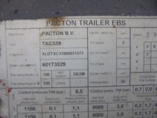 Pacton N/A 2005 - BPM 00-18 ACXXX NL TRAILER image 15