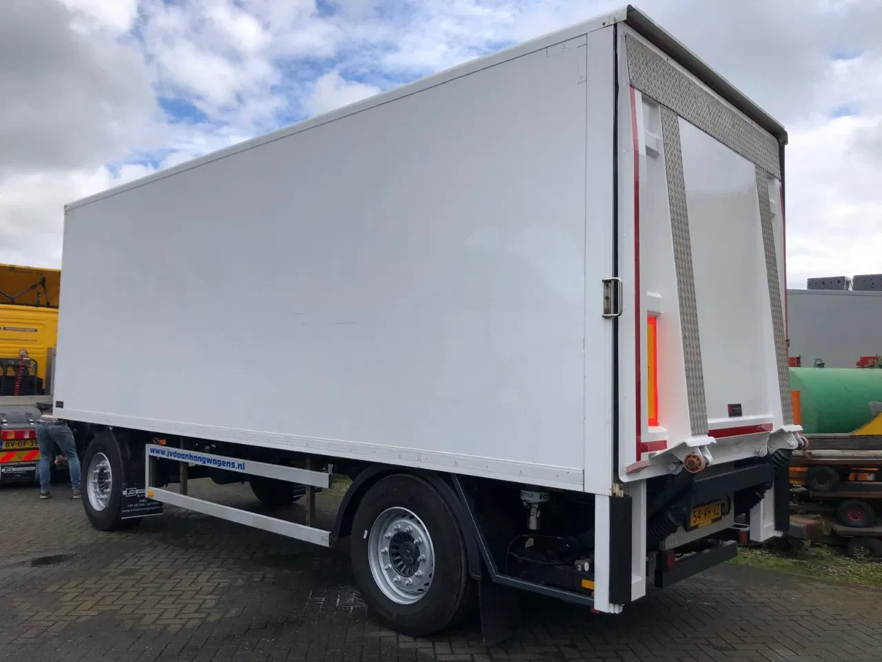 FAG 2012 - DSA - 2 As Vrachtwagen Aanhangwagen Gesloten, 54-WH-VZ obrázek 2