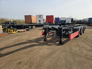 Fliegl SDS 350| LOWLOADER 20 FOOT CONTAINER CHASSIS |  BPW DRUM. 2005 - N/A image 5