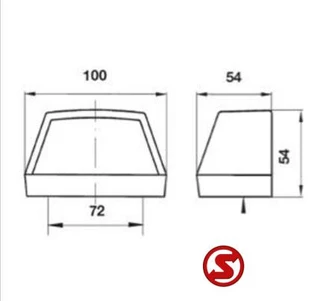 Diversen N/A - Kentekenplaatlamp afbeelding 2