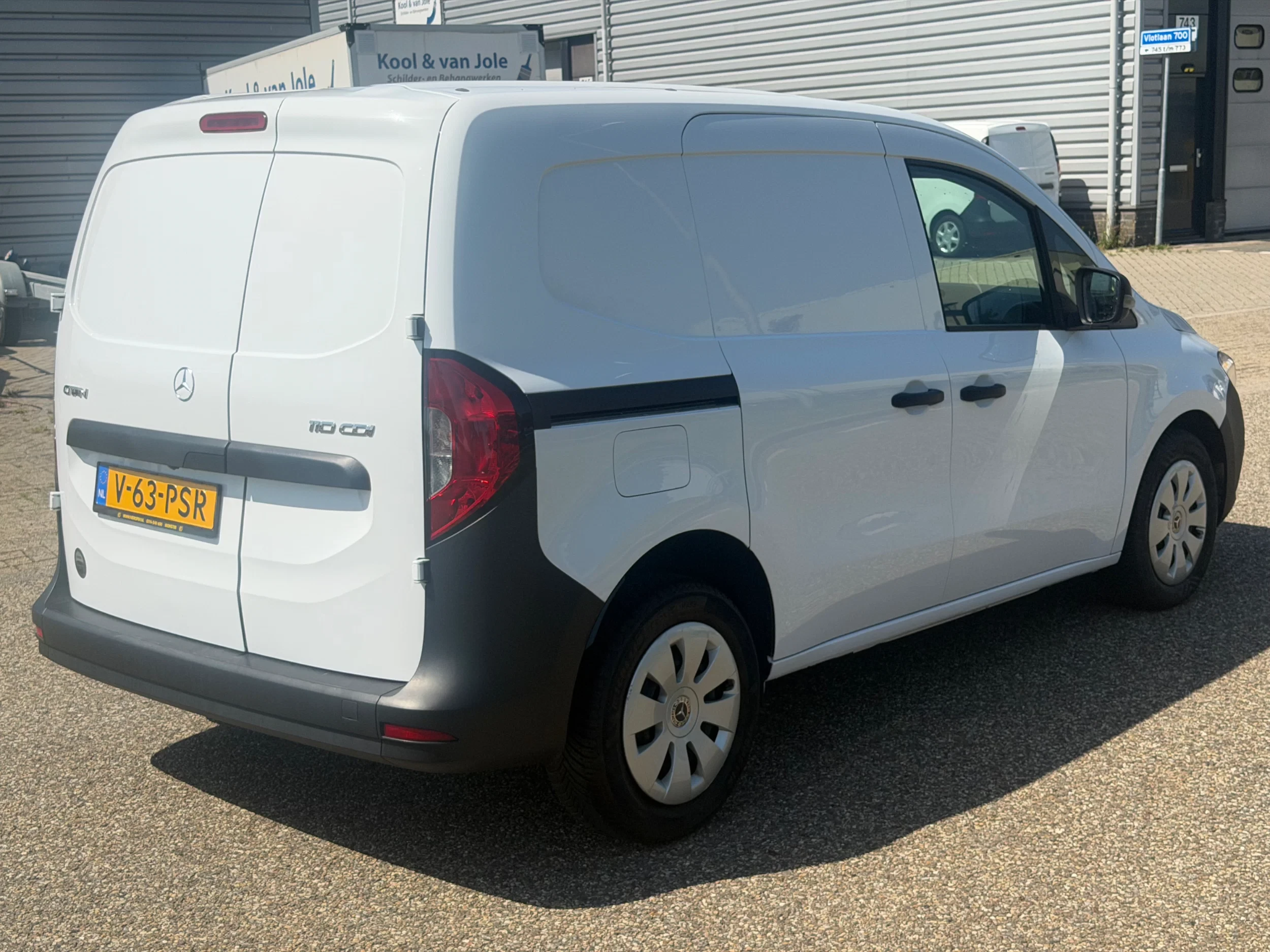 Mercedes-Benz Citan 2022 - 110CDI L1H1 Airco Cruisecontrol AppleCarplay Dubbelschuifdeur EURO 6 zdjęcie 5