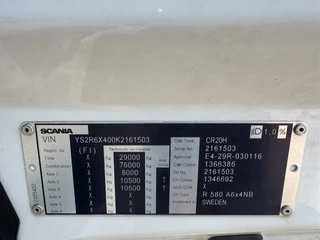 Scania R 2019 - R580 V8 NGS 6X4 EURO 6 RETARDER obrazek 9
