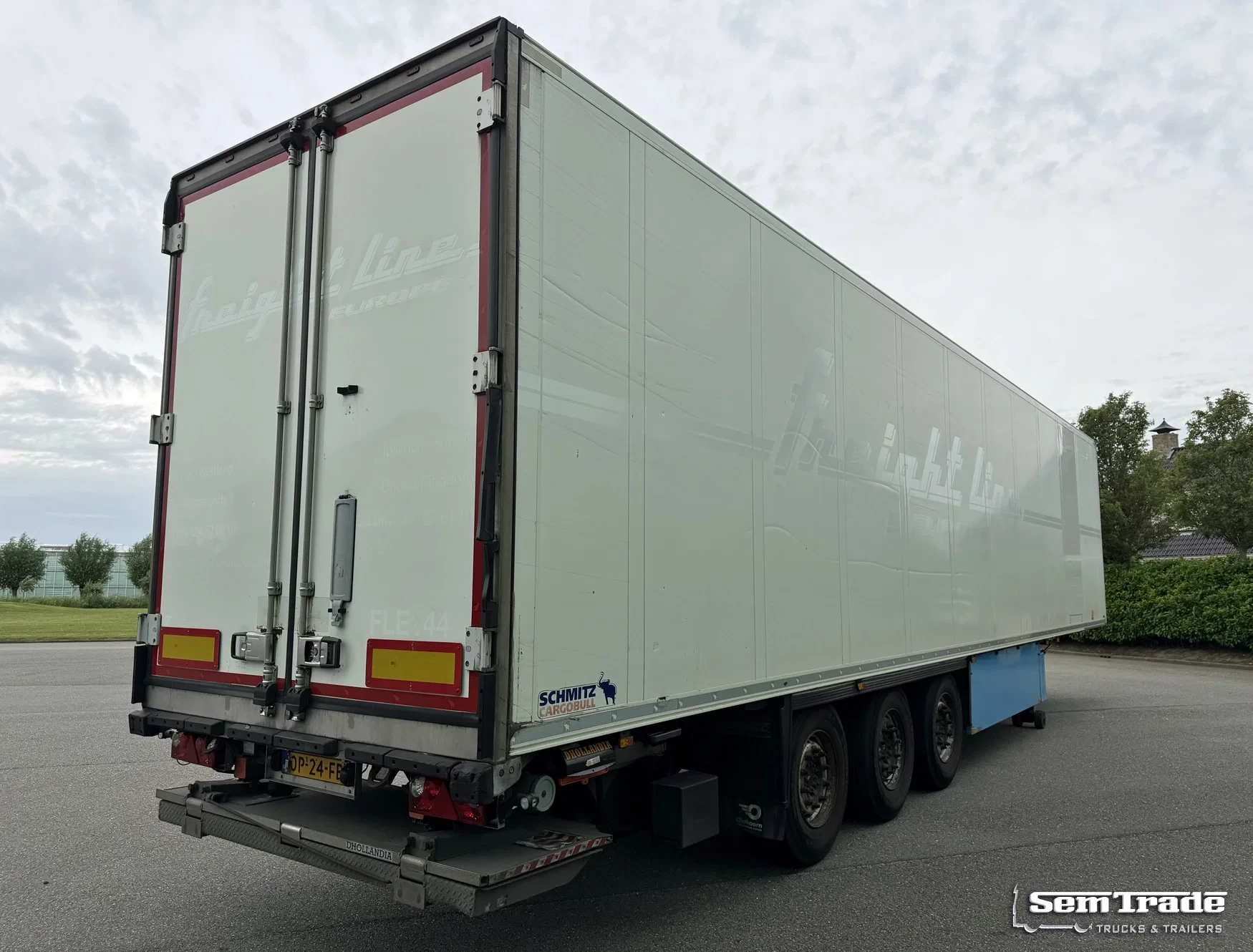 Schmitz Cargobull 2016 - SCB*S3B THERMO KING SLXi300 FLOWERWIDE 270 CM HIGH TAIL LIFT DISC BRAKES HOLLAND TRAILER MANY PIECES AVAILABLE Bild 4