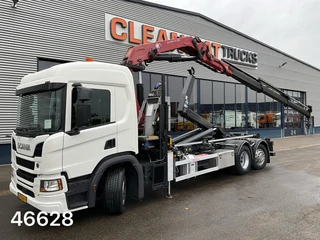 Scania P 2018 - 360 HMF 22 Tonmeter laadkraan in vendita
