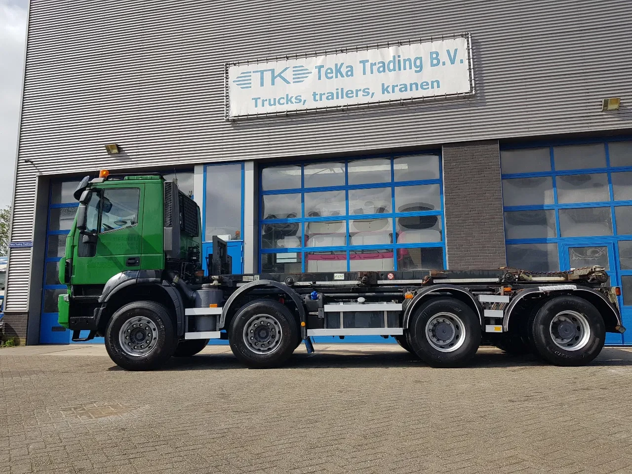 Iveco Stralis 2014 - 450 8x4 Steel 430.000 km kettingsyst 30 ton obrázek 3