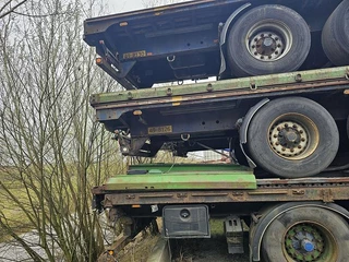 Van Hool 3B073 |3 AXLE FLATBED  | STACK OF 5 SEMITRAILERS | ALL BPW DRUM 2009 - N/A image 4
