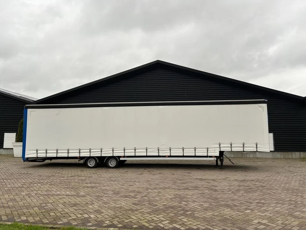Bunk 2013 - Be oplegger auto transporter gesloten 8 ton schuifzeilen afbeelding 3